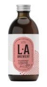 LA Brewery - Strawberry & Rhubarb Kombucha (12 x 330ml) *Ambient*