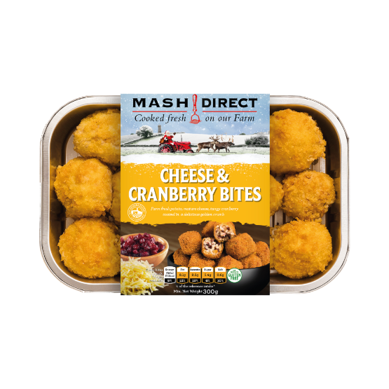 Mash Direct Cheese & Cranberry Bites