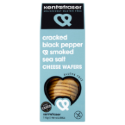 Kent & Fraser - GF Black Pepper & Smoked Sea Salt Cheese Wafer (6 x 110g)