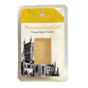 Croome Cheese - Worcestershire Gold (Mature Cheddar)(6x150g)