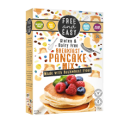Free and Easy - GF Breakfast Pancake Mix (4 x 230g)