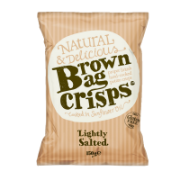Brown Bag Crisps - Lightly Salted Crisps (10 x 150g)