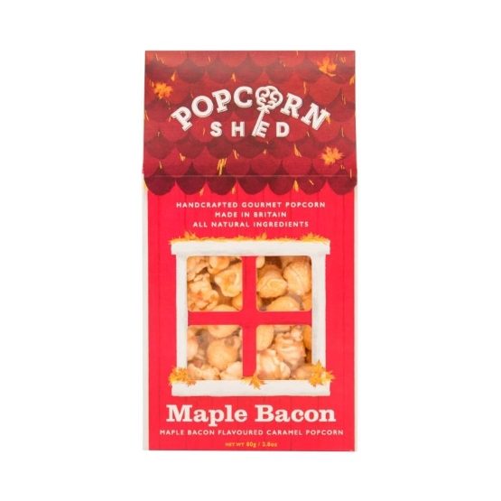 Popcorn Shed - Maple Bacon Popcorn (10 x 80g)