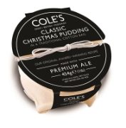 Cole's Puddings - Classic Christmas Pudding (6x454g)