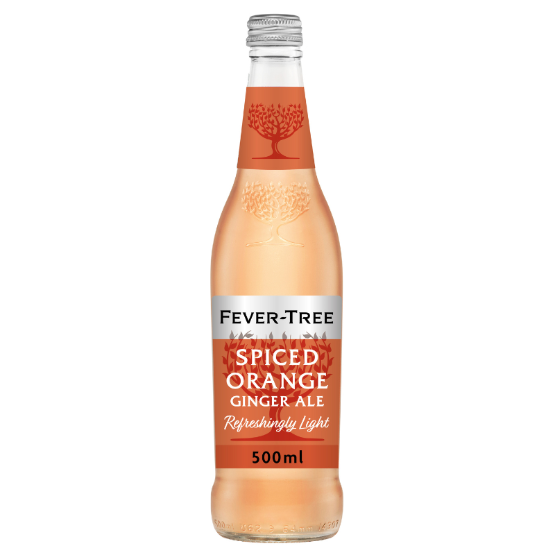 Fever-Tree - Refreshingly Light Spiced Orange Ginger Ale (8 x 500ml)