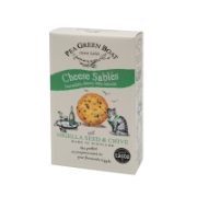Pea Green Boat-Cheese Sables(Nigella Seed & Chive) (12x80g)