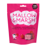 Mallow & Marsh - Raspberry Marshmallow Bags (6 x 100g)