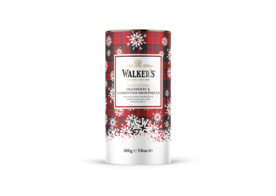 Walkers- Cranberry&Clementine Shortbread Rounds (12x200g)