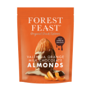 Forest Feast - Valencia Orange Milk Choc Almonds (8 x 120g)