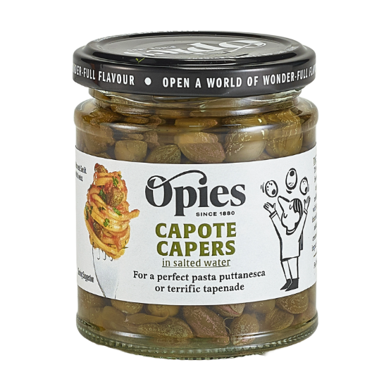 Opies Gluten Free Capers Salted Water