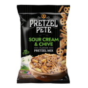 Pretzel Pete - Sour Cream & Chive (8 x 160g)
