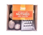 Green Cuisine - Grater w Nutmegs in Box (12 x 20g)