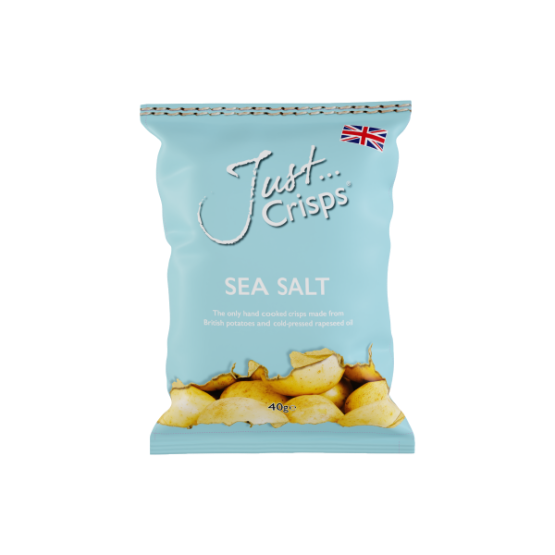 Just Crisps - GF Sea Salt (24 x 40g)