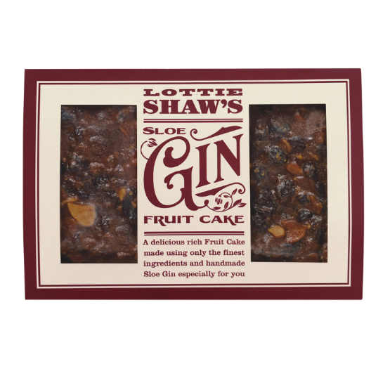 Lottie Shaw's - Sloe Gin Fruit Cake (6 x 420g)