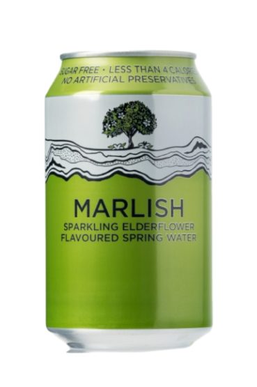 Marlish - Elderflower Sparkling Water (24 x 330ml)