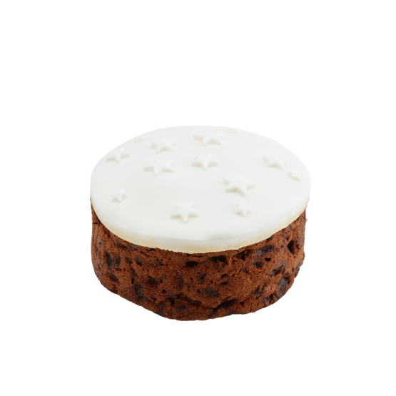 Simply Delicious - GF 5" Iced Round Christmas Cake Gift Box (4 x 820g)