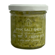Pink Salt Shed - Pea, Mint & Cashew Nut Pesto (6 x 150g)