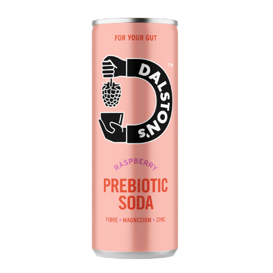 Dalston's - Prebiotic Raspberry Soda (Can) (12 x 250ml)