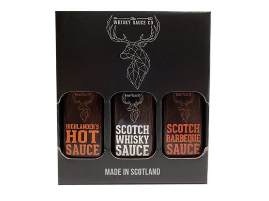 Whisky Sauce Co - Savoury Gift Box (8 x 3 x 100ml)