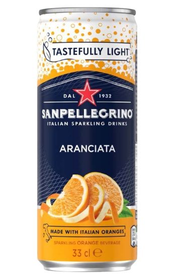 San Pell - Aranciata Dolce (sparkling orange)(24x330ml)