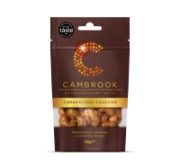 Cambrook - Caramelised Cashews (9 x 80g)
