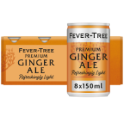 Fever-Tree - Refreshingly Light Ginger Ale (3x8x150ml)