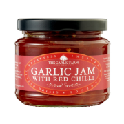 The Garlic Farm - Garlic Jam with Red Chilli (6 x 220g)