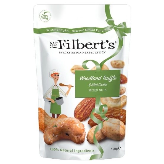 Mr Filberts - Woodland Truffle & Wild Garlic Nuts (12 x 150g)