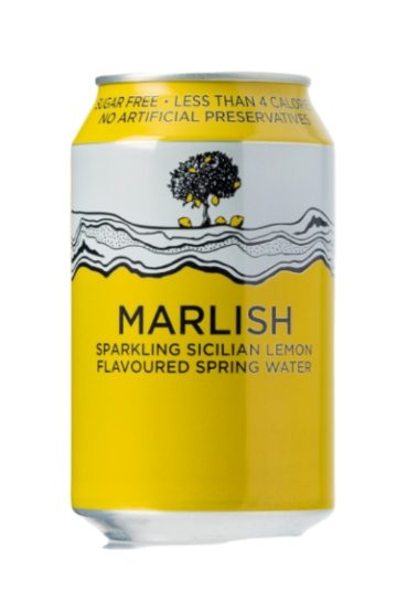 Marlish - Sicilian Lemon Sparkling Water (24 x 330ml)