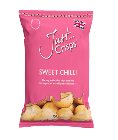 Just Crisps - Sweet Chilli (12 x 150g)