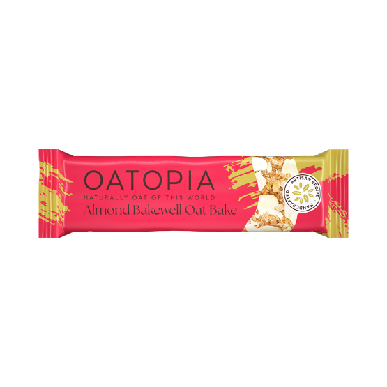 Oatopia Almond Bakewell Oat Bake