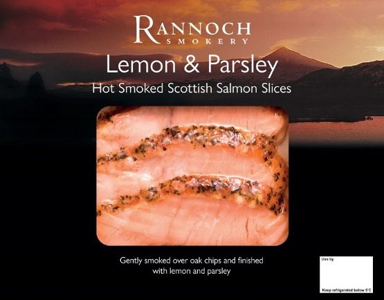 Rannoch - Hot Smoked Salmon Lemon & Parsley (1 x 80g)