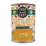 Free and Easy- Buternut Squash,Sweet Potato&Turmeric(6x400g)