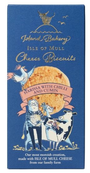 Island Bakery-Mull Cheese Bisc Harissa Chilli&Cumin(12x100g)
