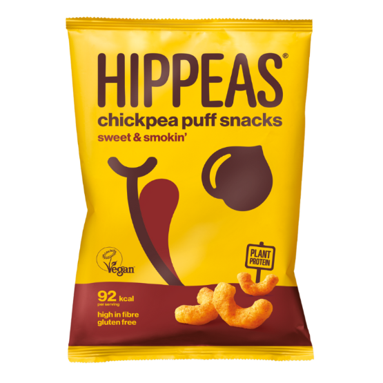 Hippeas - GF Sweet & Smokin Puffs (24 x 22g)