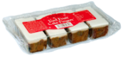 Nevis - Iced Christmas Cake Fingers 4 Pack (12 x 4 Pack)