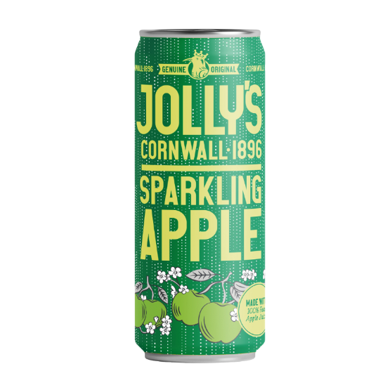Jolly's Drinks - Sparkling Apple Juice (12 x 250ml)