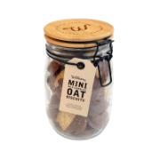 Williams - Mini Choc Oat Biscuits Glass Jar (6 x 300g)