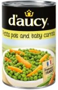 D'Aucy - Peas & Carrots (12 x 400g)