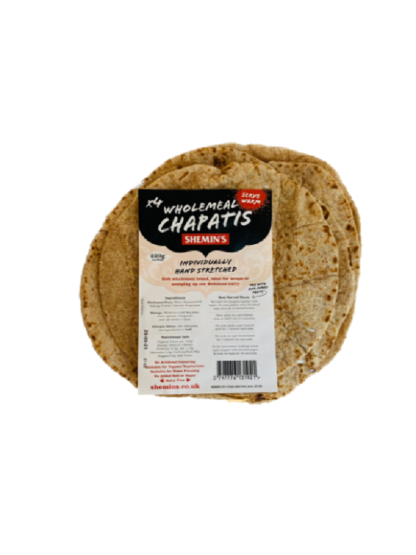 Shemins - Wholemeal Chapati (4 Pack) (1 x 220g)
