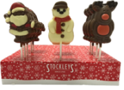 Stockley's - Chocolate Lollipops Assorted (27x28g)