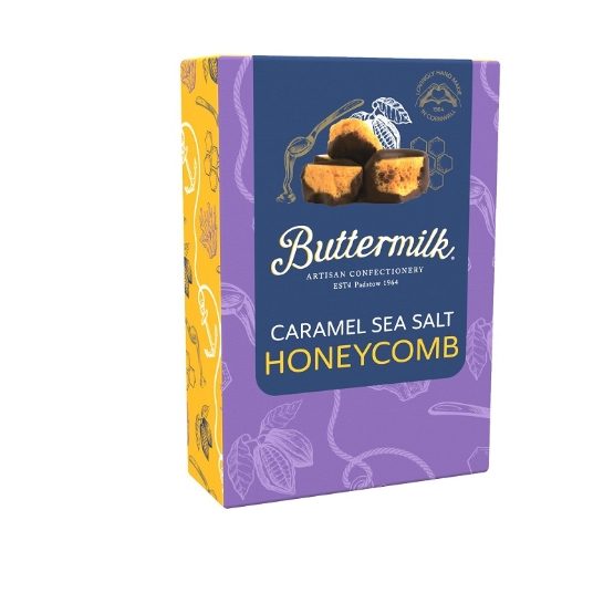Buttermilk - Plain Choc Caramel Sea Salt Honeycomb (6 x 150g)
