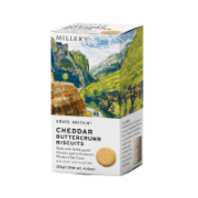 Millers - Wookey Hole Cheddar Biscuits (6 x 125g)