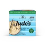 Jude's - Plant Based VE Madagascan Vanilla Custard (6x500g)