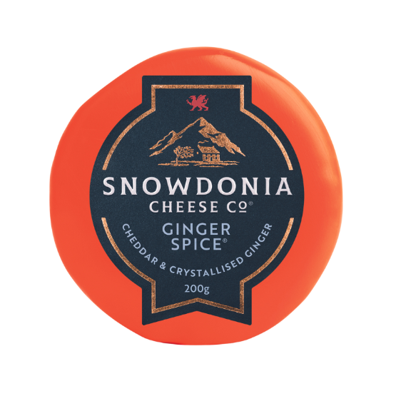 Snowdonia - Ginger Spice Small (waxed truckle 6x200g) 