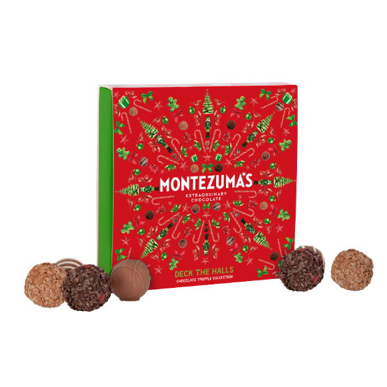 X2Montezuma's-Deck the Halls Xmas Truffle Collection(5x200g)