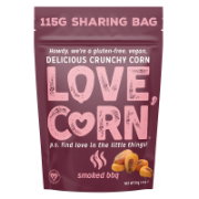Love Corn - Crunchy Corn Smoked BBQ (6 x 115g)
