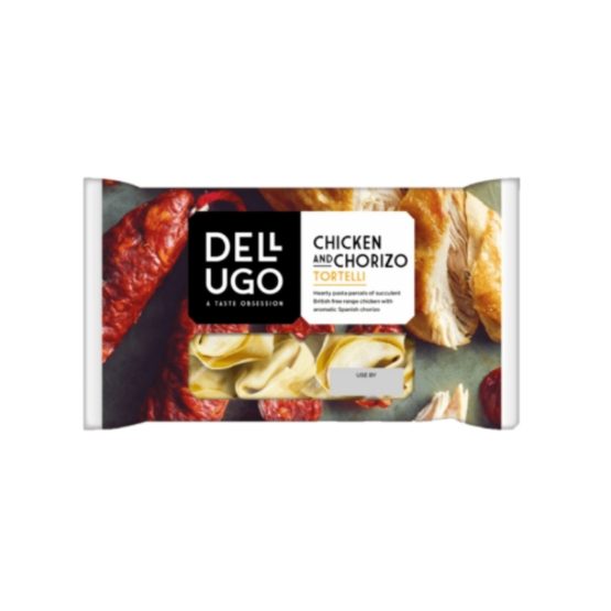 Dell Ugo - Chicken & Chorizo Tortelli (5 x 250g)