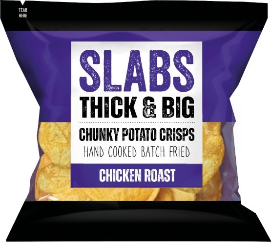 Slabs- Chicken Roast Chunky Crisps (14 x 80g)