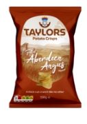 Taylors - Flamegrilled Aberdeen Angus 150g Crisps(8 X 150g)